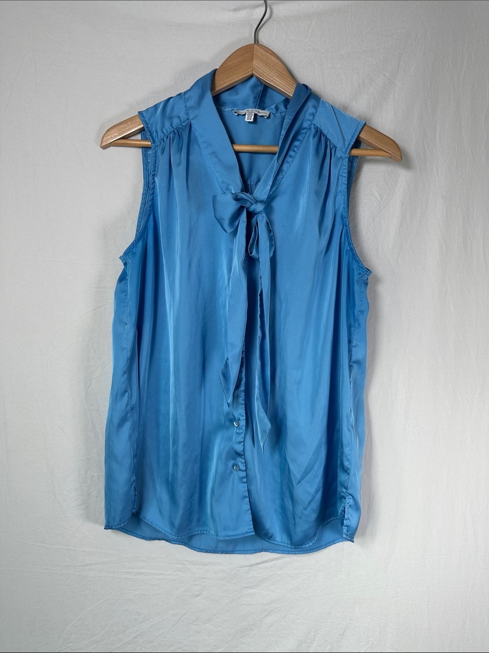 Sleeveless Tie-Neck Camisole - Blue